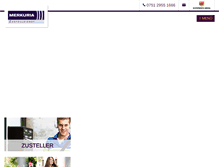 Tablet Screenshot of merkuria.com